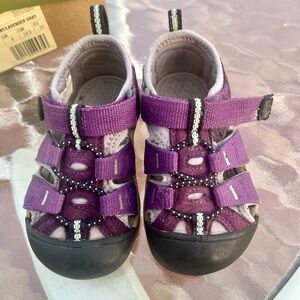 Purple Keen Toddler Sandals